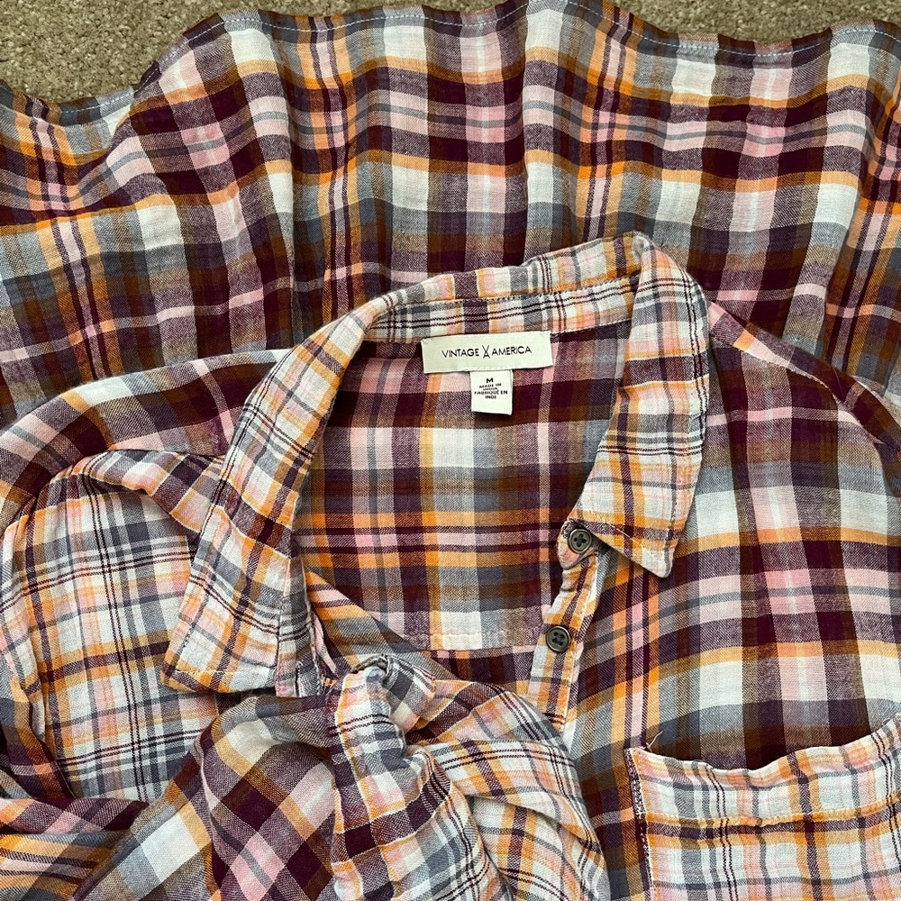 Vintage America blouse - size medium